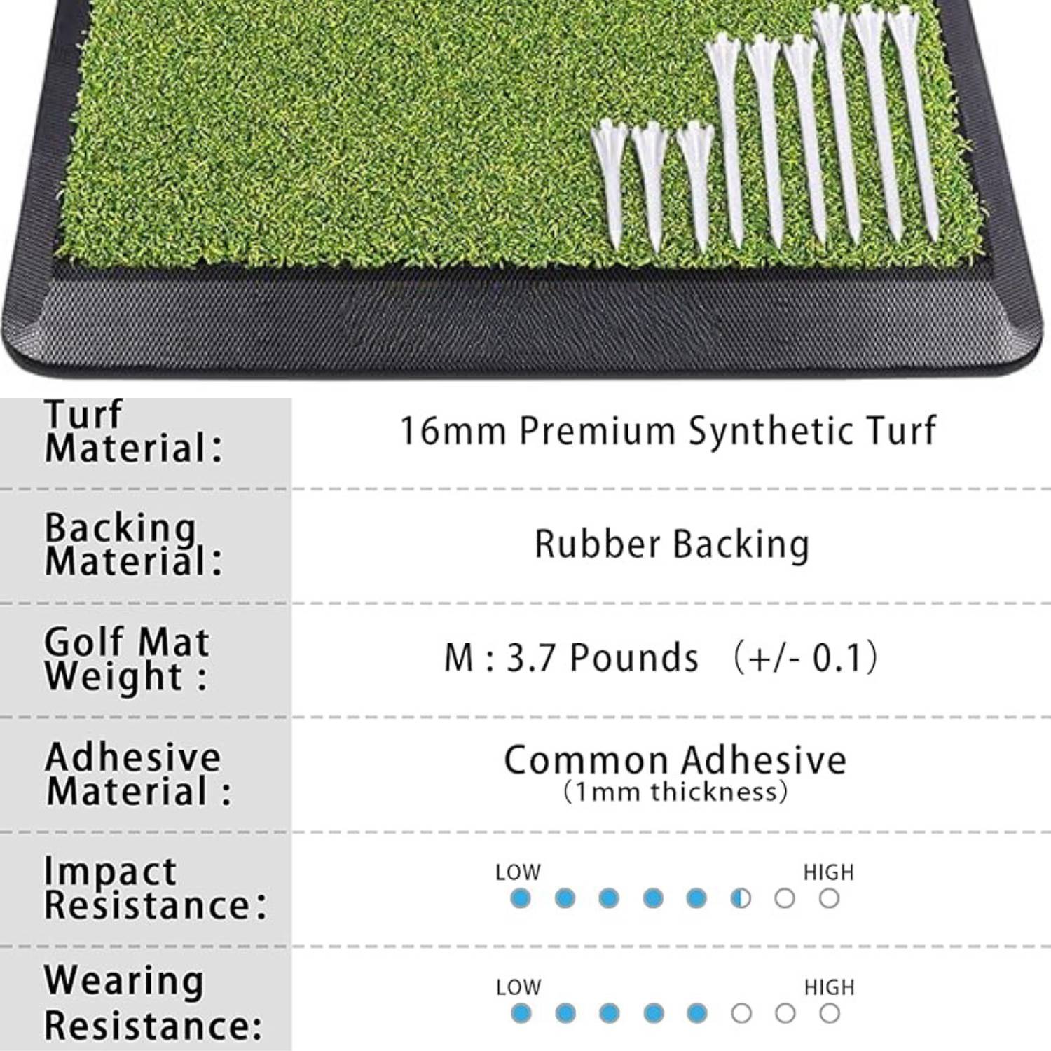 Golf Hitting Mat: image 4