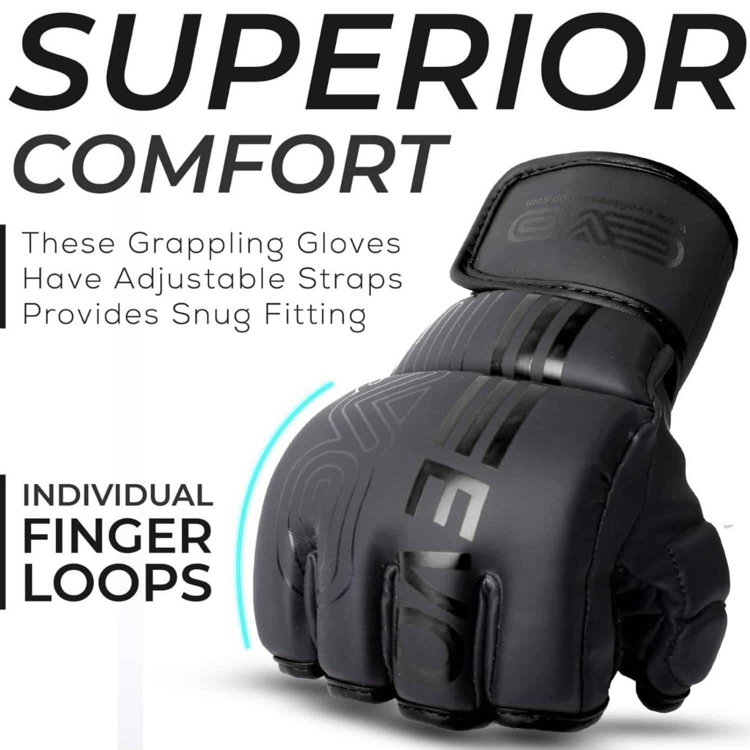 MMA Gloves, Small: image 2