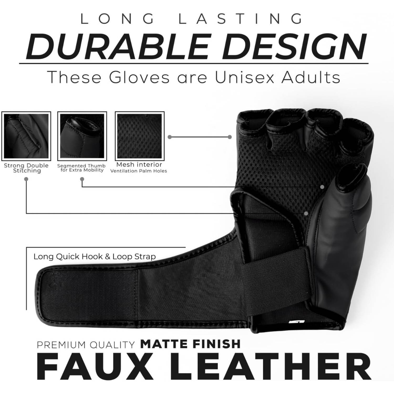 MMA Gloves, Small: image 3