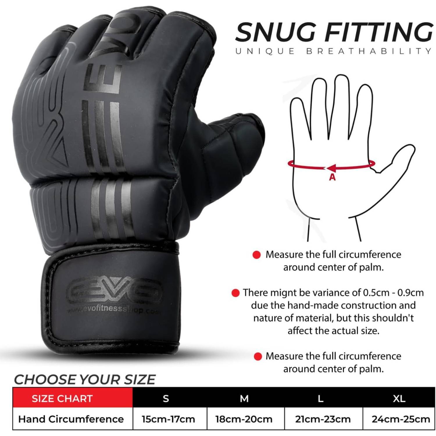 MMA Gloves, Small: image 4