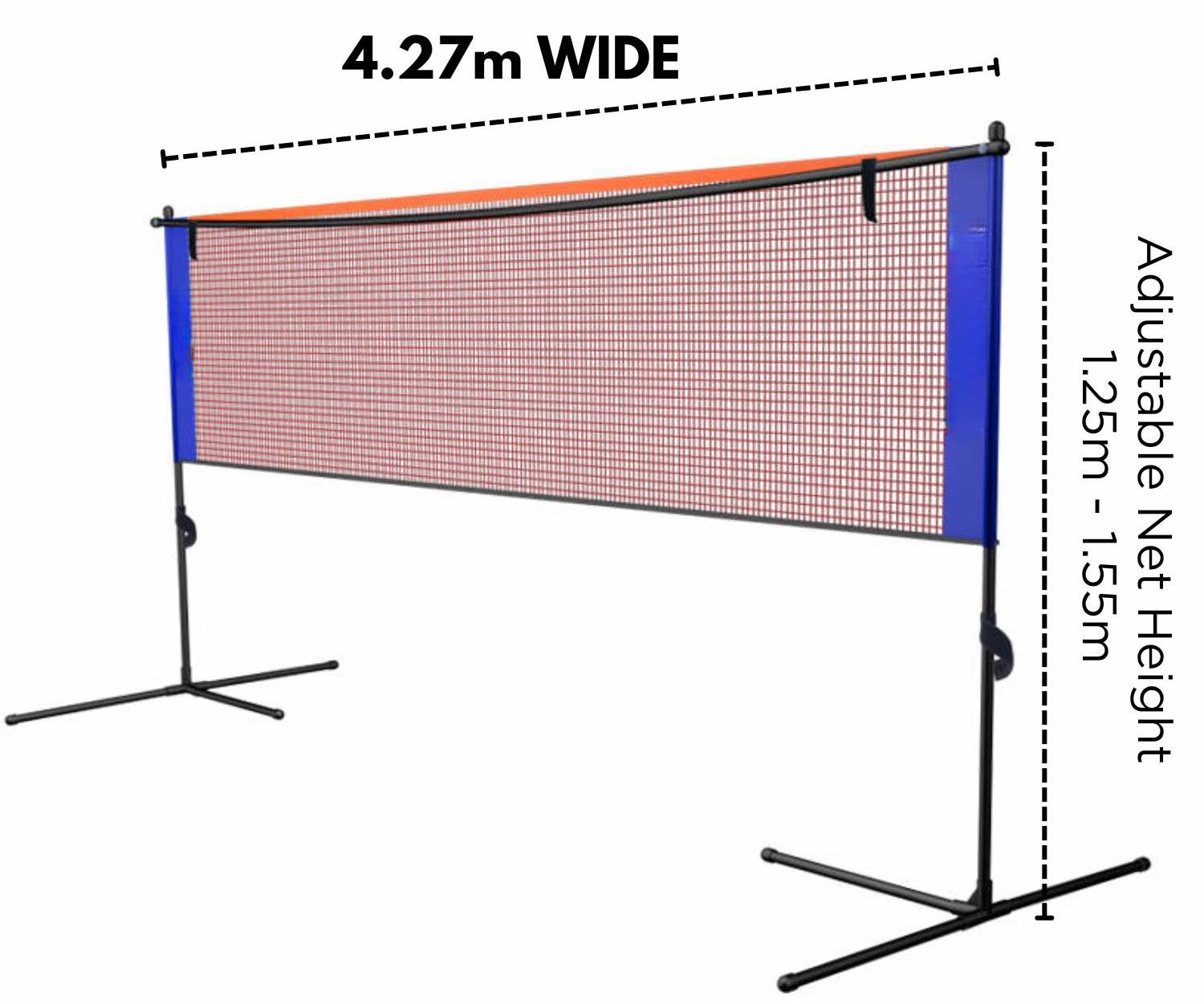Football Tennis Net dimensions and specifications