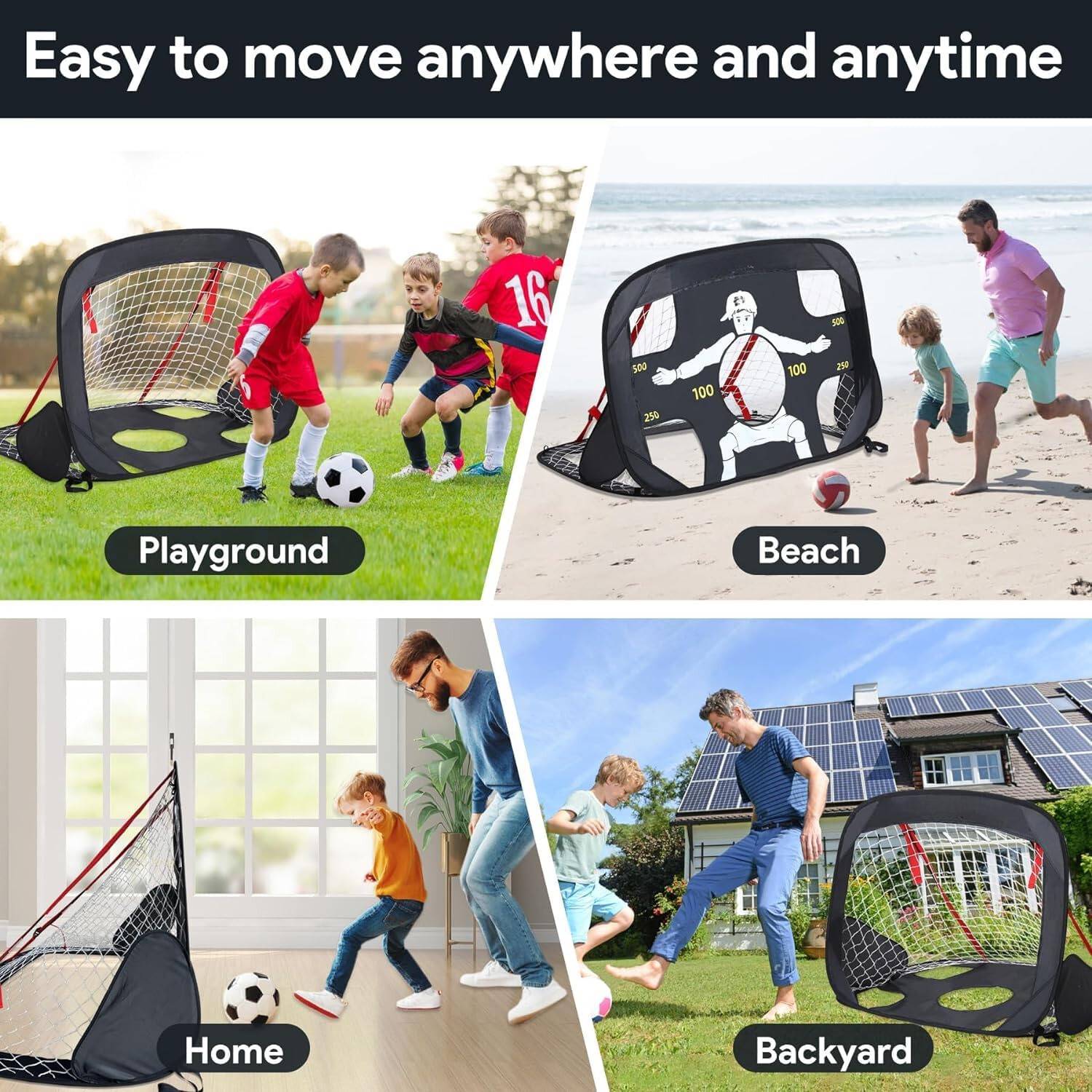 Pop Up Football Goal