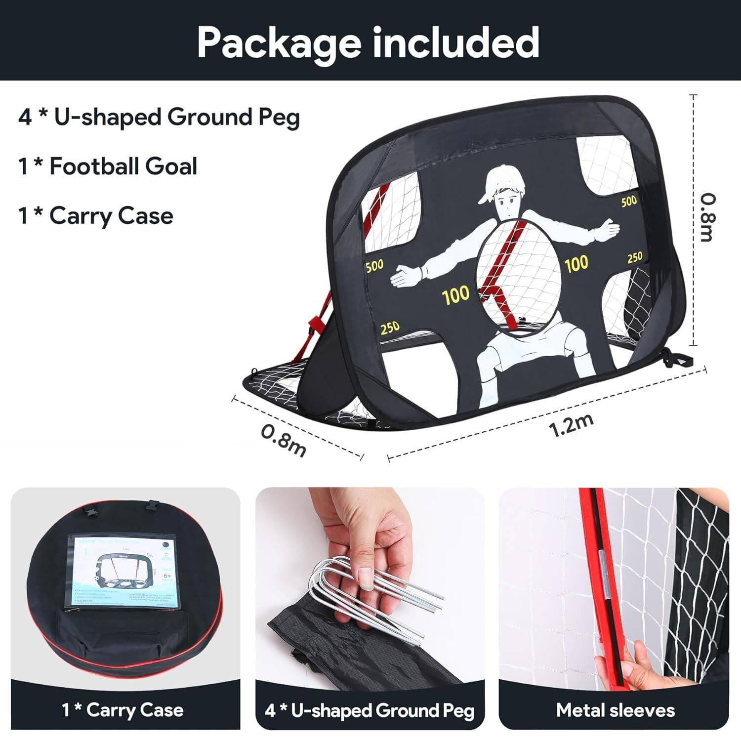 Pop Up Football Goal